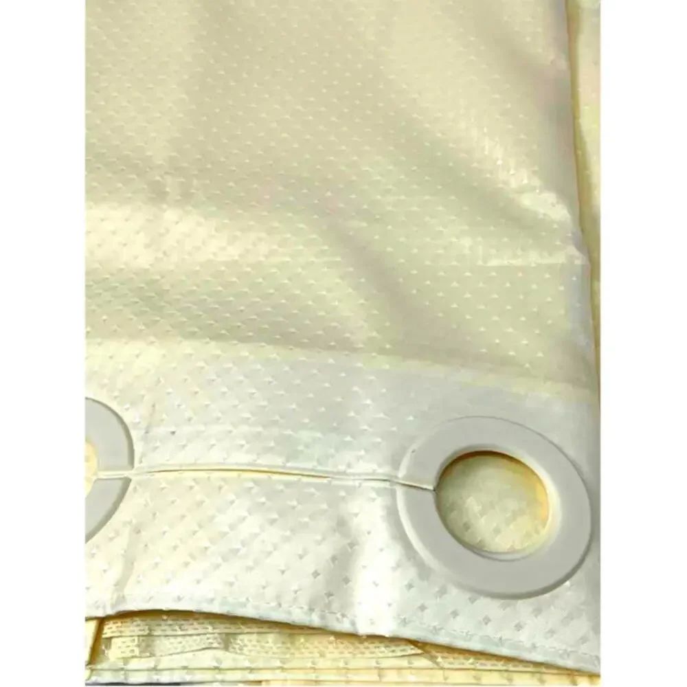 NEW! Hookless HBH44ENG01 Englewood Shower‎ Curtain BEIGE 71x77
